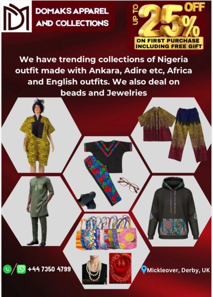 DOMAKS APPAREL AND COLLECTIONS