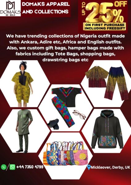 DOMAKS APPAREL AND COLLECTIONS